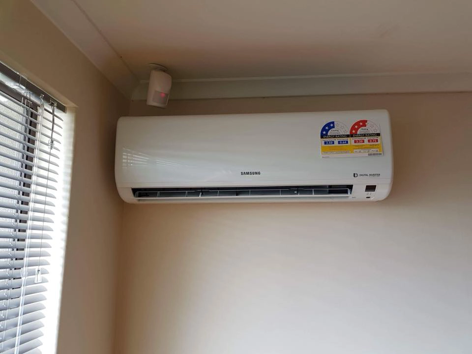 Split system air conditioner installed by NG Elec